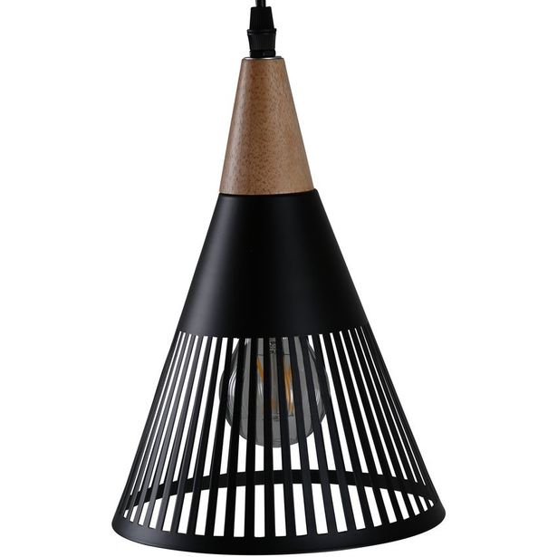Riippuvalaisin Venture Home Gruid, ø18cm, musta