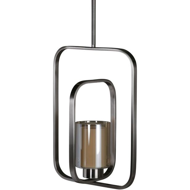 Riippuvalaisin Venture Home Aludra, 46cm, hopea