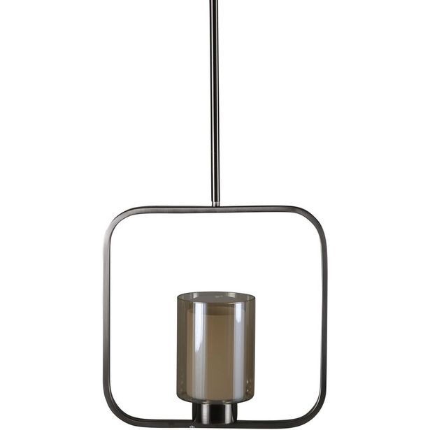 Riippuvalaisin Venture Home Aludra, 34cm, hopea