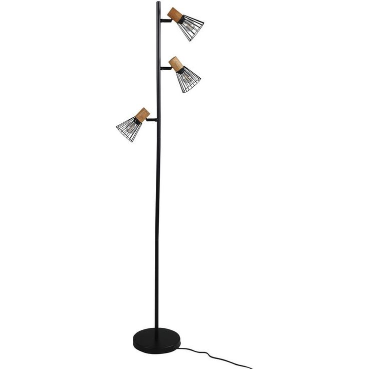 Lattiavalaisin Venture Home Atticus, 138.5cm, musta