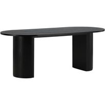 Ruokapöytä Venture Home Bianca Oval, 200x90cm