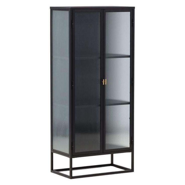 Vitriini Venture Home Garis, 40x160x70, musta