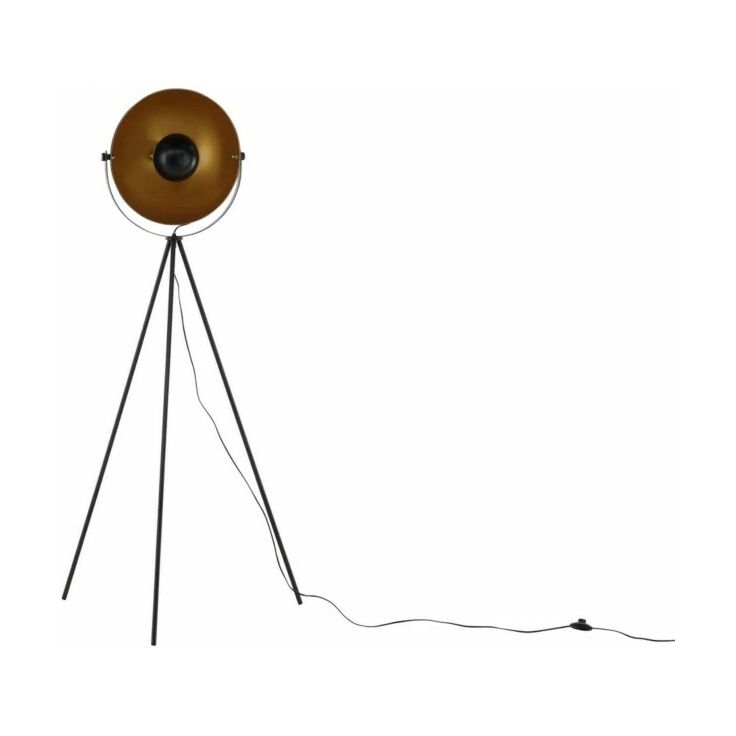 Lattiavalaisin Venture Home Search, 159cm, musta/messinki