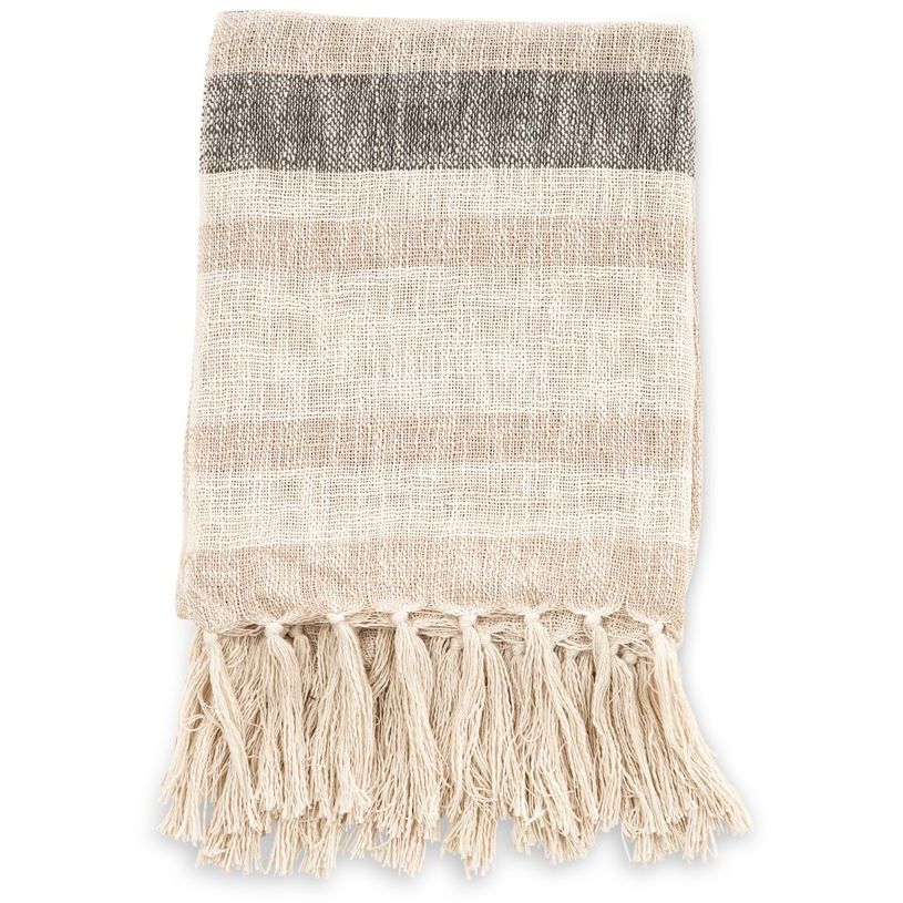 Torkkupeitto Venture Home Sandy, 130x170cm, beige/vihreä