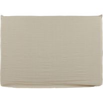 Sängynpäädyn päällinen Venture Home Signe, 180x140cm, pellava, beige
