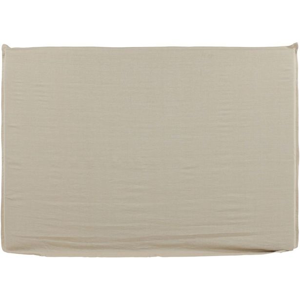 Sängynpäädyn päällinen Venture Home Signe, 180x140cm, pellava, beige