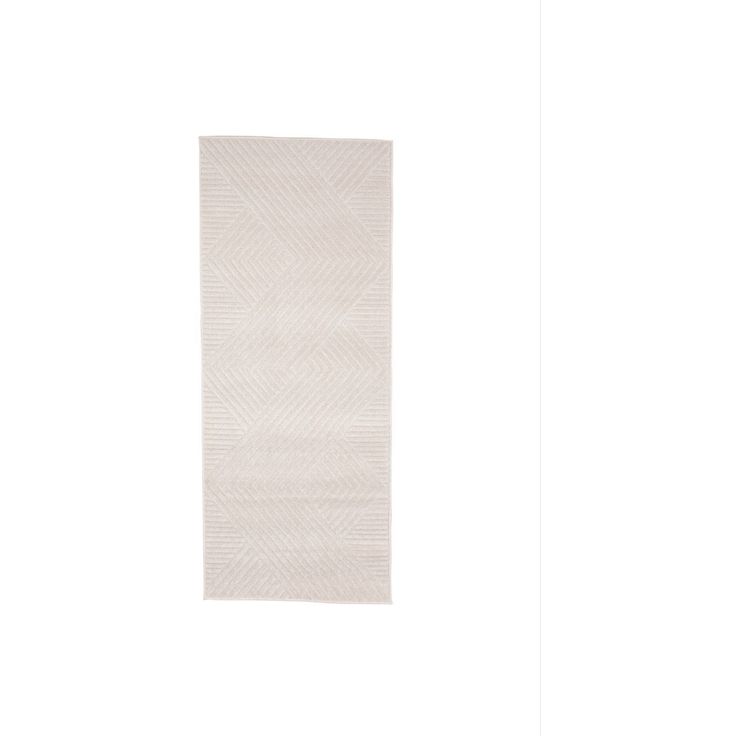 Käytävämatto Venture Home Aron, 80x200cm, valkoinen