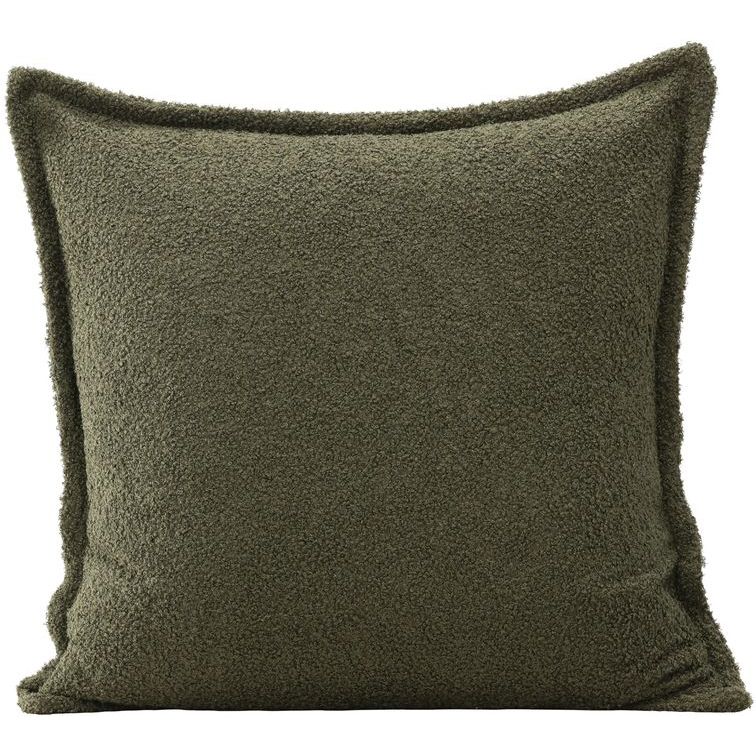 Koristetyynynpäällinen Venture Home Tuva, 60x60cm, tummanvihreä