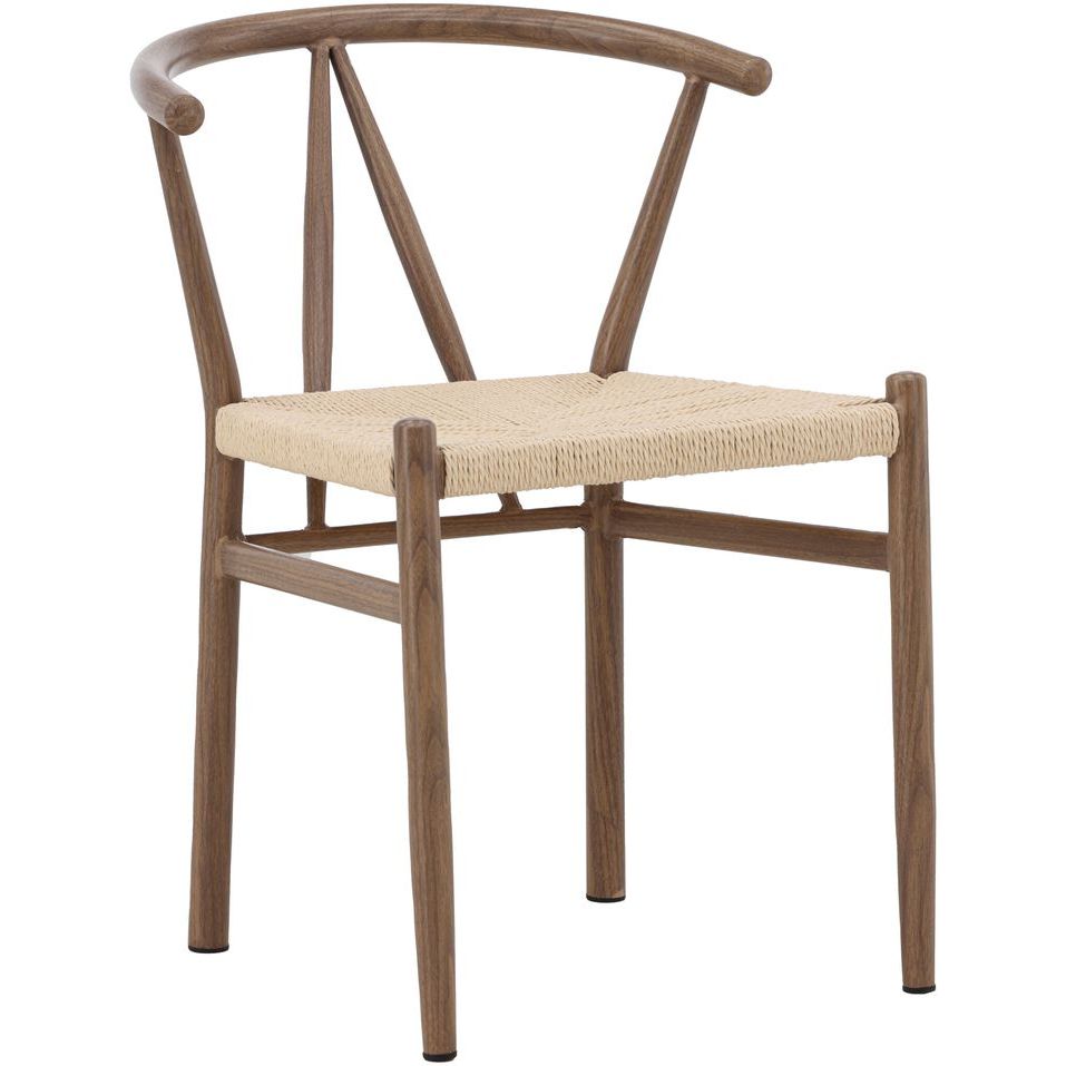 Ruokapöydän tuoli Venture Home Alfons, ruskea/beige