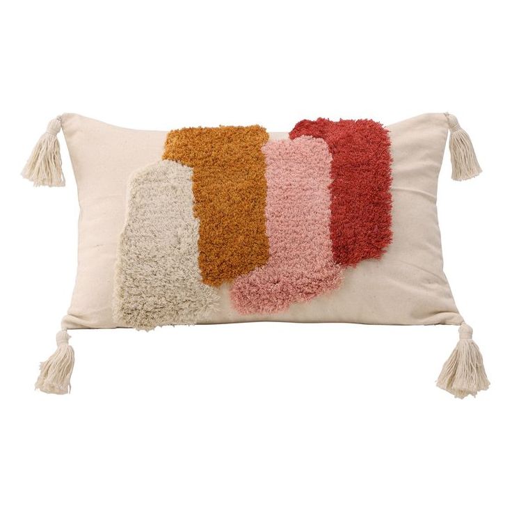 Koristetyynynpäällinen Venture Home Joline, 30x50cm, valkoinen
