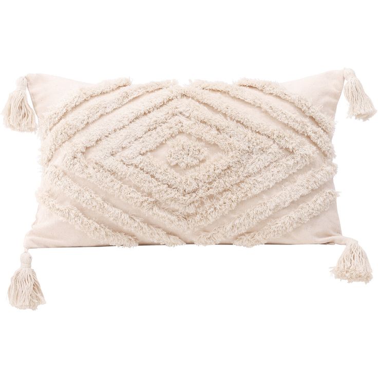 Koristetyynynpäällinen Venture Home Wilda, 30x50cm, luonnonvalkoinen