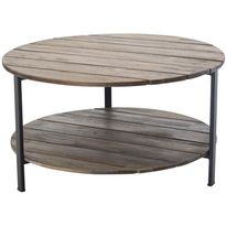 Sohvapöytä Venture Home Jakarta, Ø80cm, ruskea