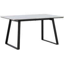 Ruokapöytä Venture Home Estelle, 140x90cm, valkoinen