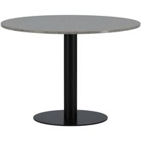 Ruokapöytä Venture Home Razzia, ⌀106cm, terazzo