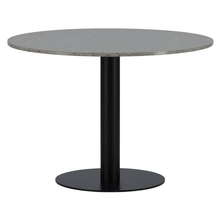 Ruokapöytä Venture Home Razzia, ⌀106cm, terazzo