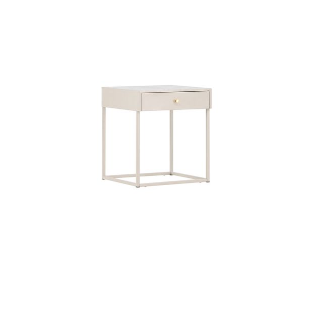 Yöpöytä Venture Home Bakal, 41x43cm, beige