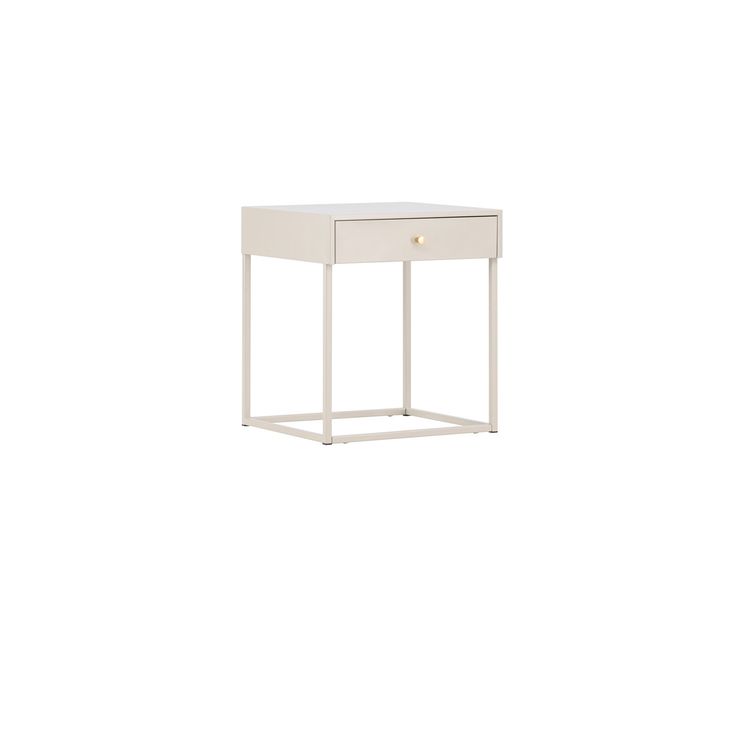 Yöpöytä Venture Home Bakal, 41x43cm, beige