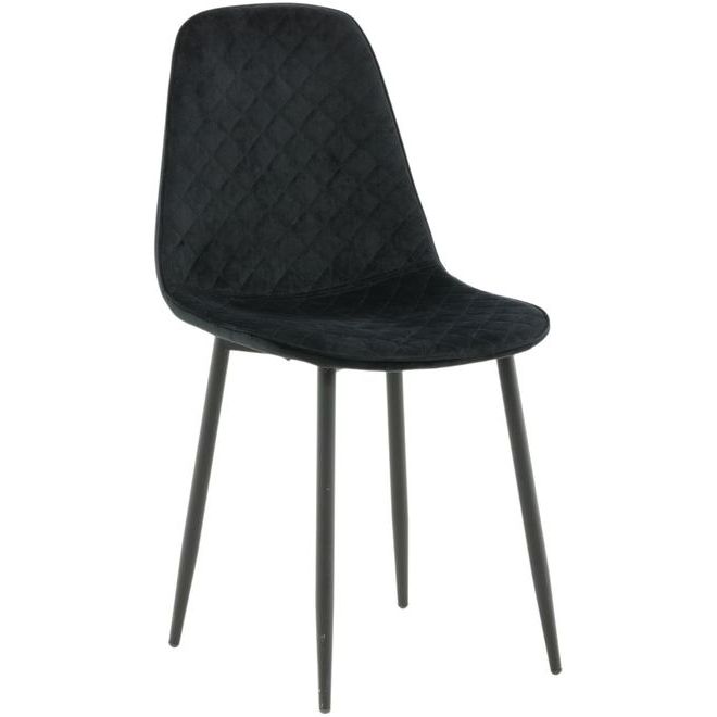 Ruokapöydän tuoli Venture Home Polar Diamond, musta