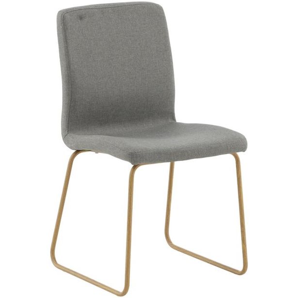 Ruokapöydän tuoli Venture Home Mace, harmaa/tammi