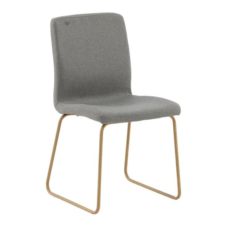 Ruokapöydän tuoli Venture Home Mace, harmaa/tammi