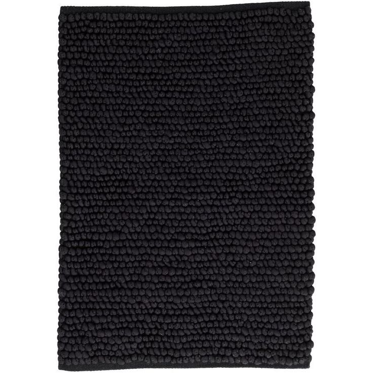 Kylpyhuoneen matto Venture Home Wilmer, 50x80cm, musta