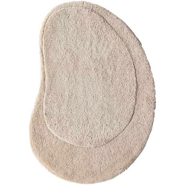 Matto Venture Home Elvis, 60x85cm, puuvillasekoite, beige