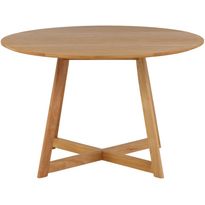 Klaffipöytä Venture Home Yakidon, ⌀120cm, ruskea