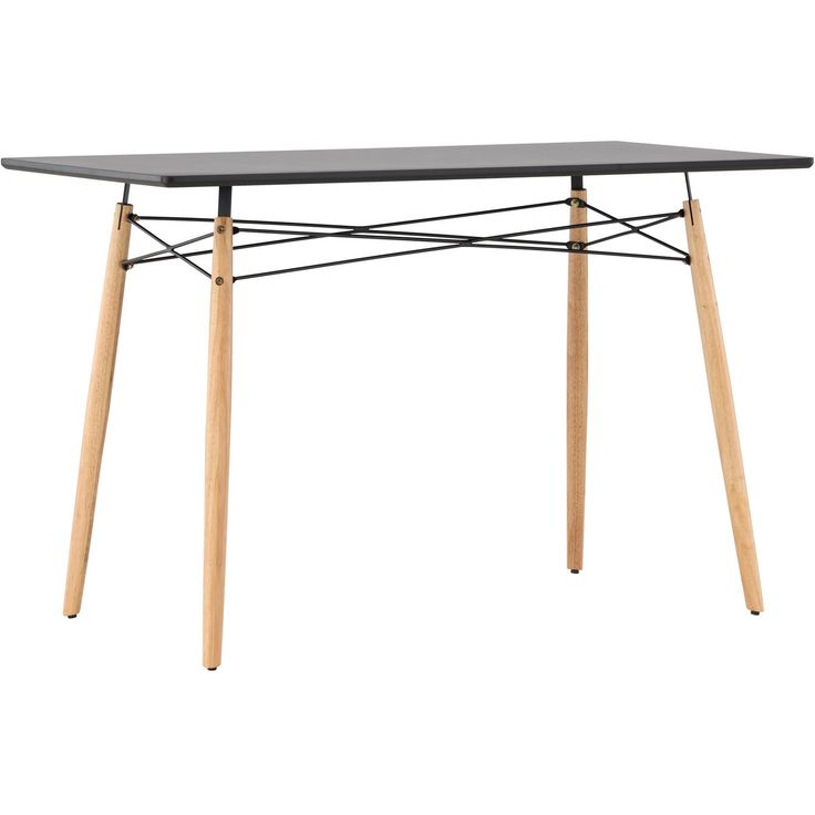 Ruokapöytä Venture Home Danburi, 120x60cm, musta