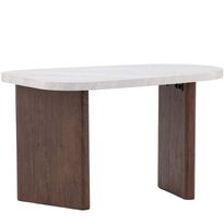 Sivupöytä Venture Home Grönvik, 70x45 cm, harmaa/ruskea, Verkkokaupan poistotuote