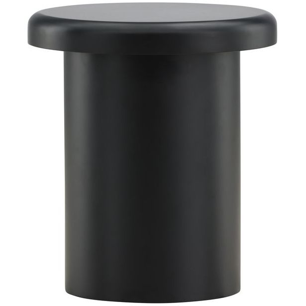 Sivupöytä Venture Home Namsos, ⌀40cm, musta