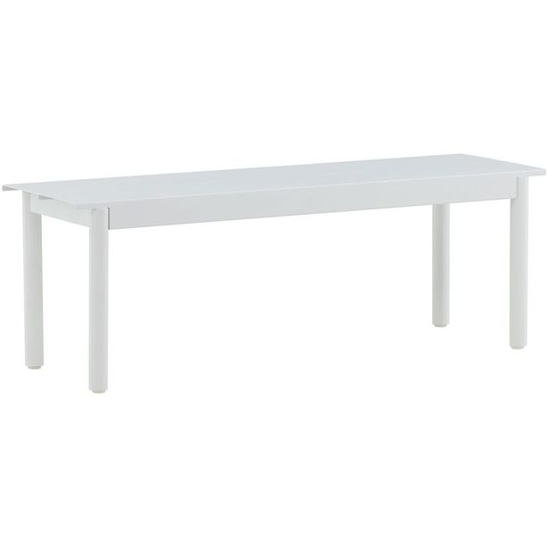 Penkki Venture Home Modena, 130cm, valkoinen alumiini