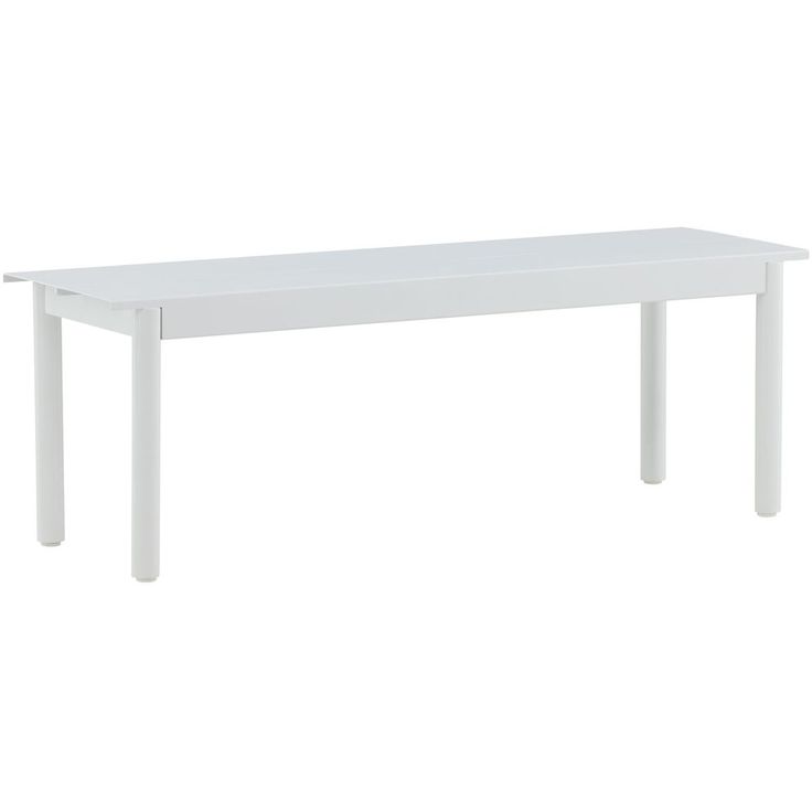 Penkki Venture Home Modena, 130cm, valkoinen alumiini