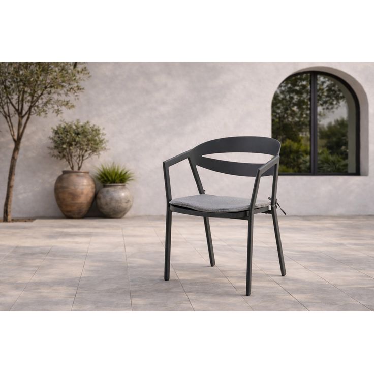Tuoli Venture Home Slit, pinottava, pehmusteella, musta/harmaa Google Shopping kuva