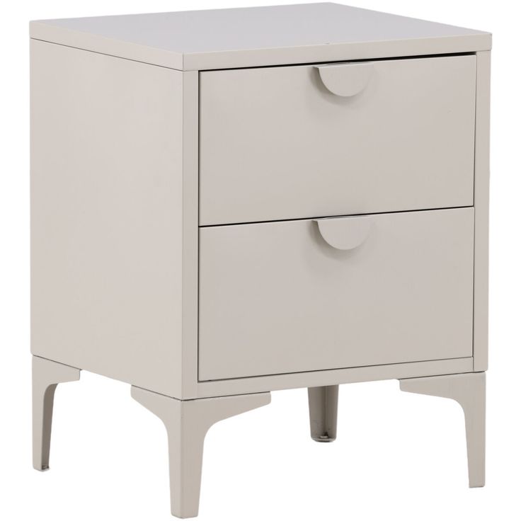 Yöpöytä Venture Home Piring, leveys 45cm, beige