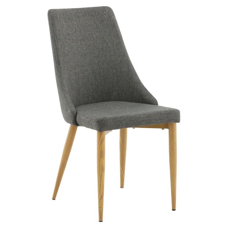 Ruokapöydän tuoli Venture Home Leone, ruskea/harmaa