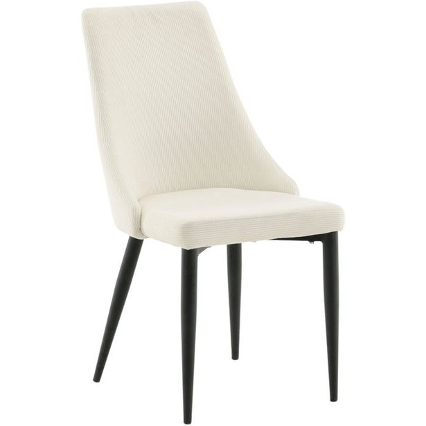 Ruokapöydän tuoli Venture Home Leone, beige vakosametti
