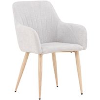 Ruokapöydän tuoli Venture Home Comfort, vaaleanharmaa