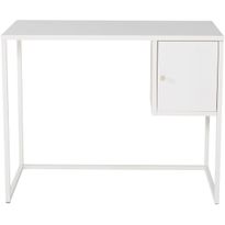 Työpöytä Venture Home Bakal, 45x95cm, valkoinen