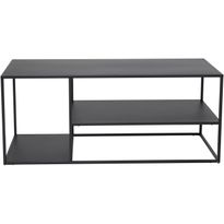 Sohvapöytä Venture Home Staal, 50x120cm, musta