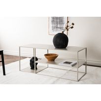 Sohvapöytä Venture Home Staal, 120x50x50 cm beige