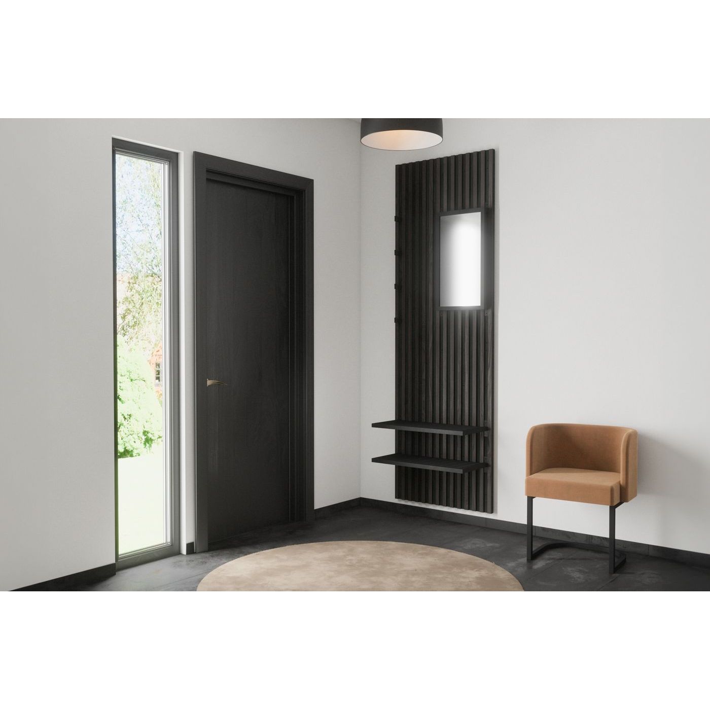 Rimapaneeli Venture Home Nimes, 73x114x3cm, mokka