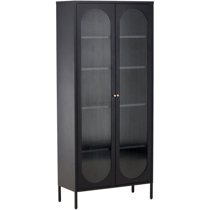 Vitriini Venture Home Lima, 80x180cm, musta teräs