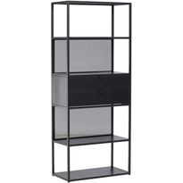 Hylly Venture Home Santiago, 80x185cm, musta