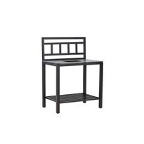 Kesäkeittiön työtaso Venture Home Alicante, 60x128cm, läpivienti altaalle, musta