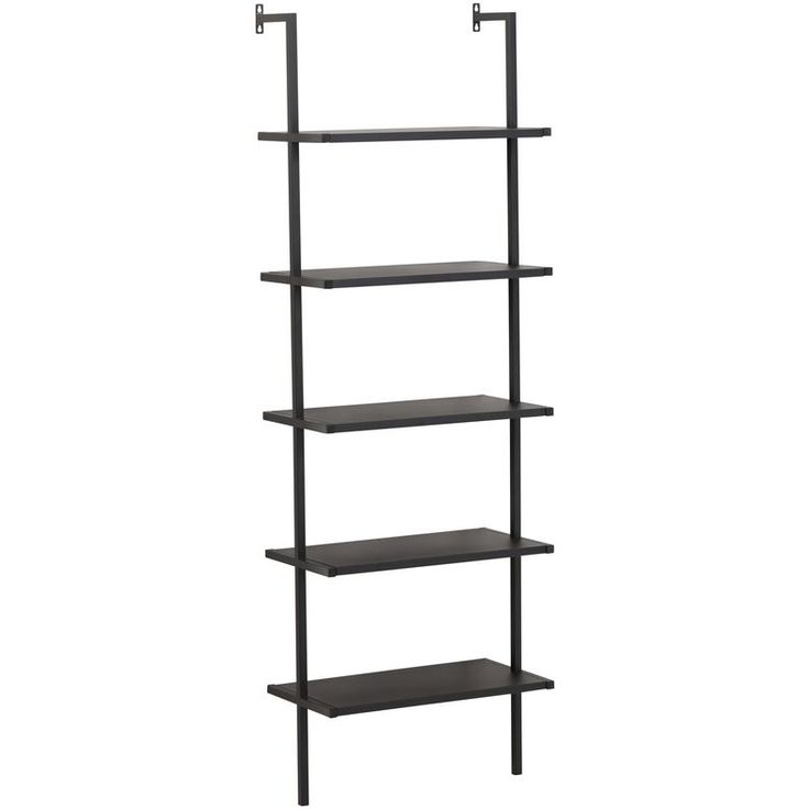 Hylly Venture Home Caracas, 60x183cm, musta