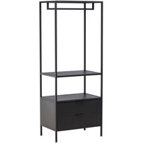 Vaaterekki Venture Home Malibu, 70x180cm, musta