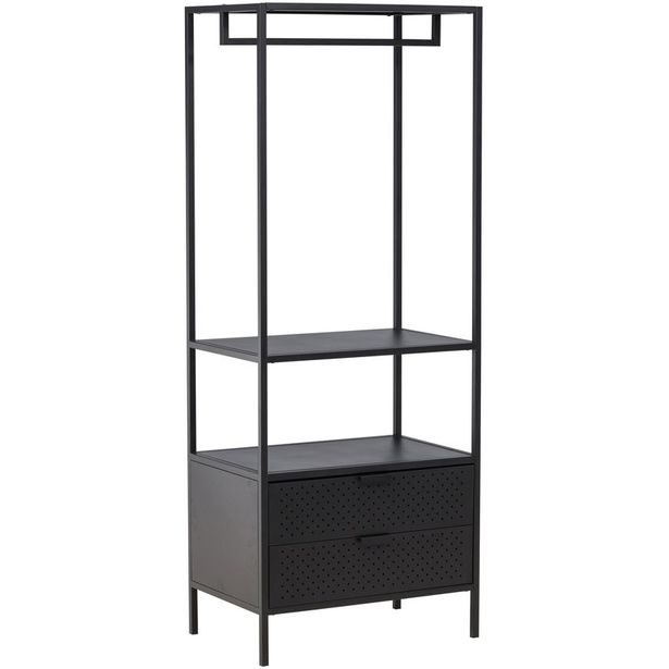 Vaaterekki Venture Home Malibu, 70x180cm, musta