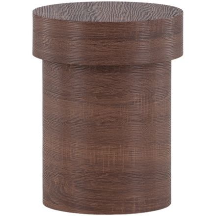 Sivupöytä Venture Home Malung, ⌀35cm, ruskea