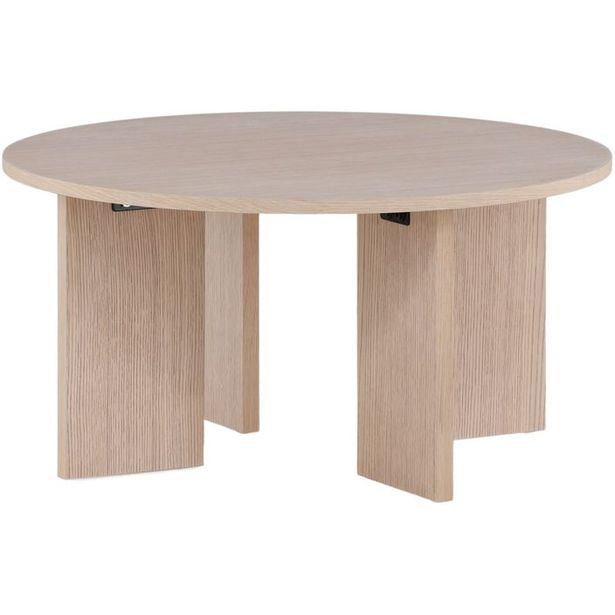 Sohvapöytä Venture Home Askerön ⌀80cm, ruskea