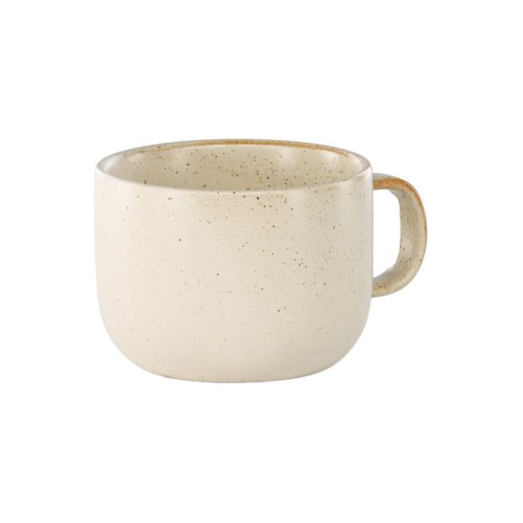 Kahvikuppi Venture Home Active, ø10cm, beige/musta